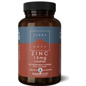 Terranova Zinc 15 mg complex 100 vcaps