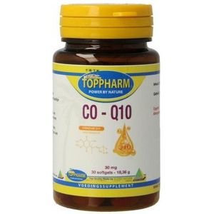 Toppharm CO-Q10 30 mg 30 softgels