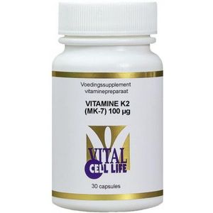 Vital Cell Life Vitamine K2 MK7 100 mcg 30 vcaps