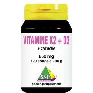 SNP Vitamine K2 D3 zalmolie 120 capsules