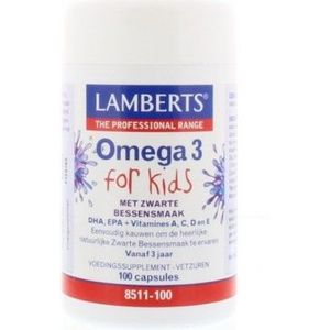 Lamberts Visolie omega 3 for kids 100 capsules