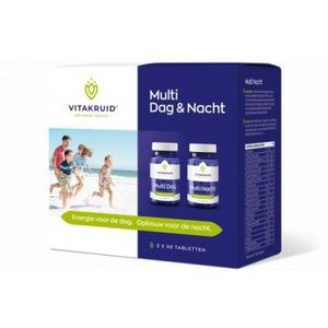 Vitakruid Multi Dag & Nacht Regulier 2 x 30 60 tabletten