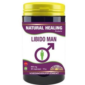 NHP Libido man 600 mg puur 20 capsules
