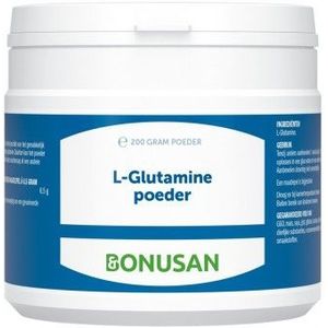 Bonusan L-Glutamine poeder 200 gram