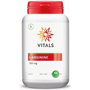 Vitals L-arginine 500 mg 60 vcaps
