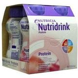 Nutridrink Protein aardbei 200 ml 4 stuks