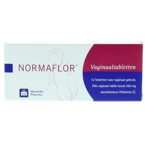 Normaflor Vaginale tabletten 12 stuks