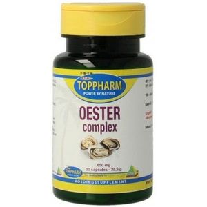 Toppharm - Oester Complex - 650 mg - 30 Capsules