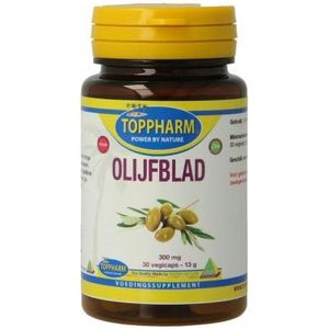 Toppharm Olijfblad puur 30 vcaps