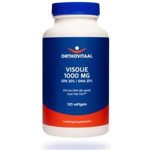 Orthovitaal Visolie 1000 mg EPA 35%/DHA 25% 120 softgels