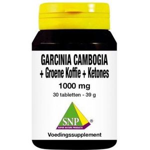SNP Garcinia + groene koffie + ketones 30 tabletten