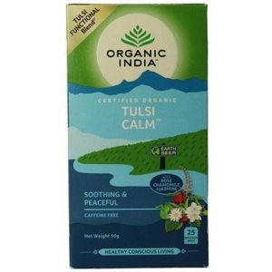 Organic India Tulsi calm tea biologisch 25 stuks