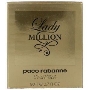 Paco Rabanne Lady million eau de parfum 80 ml