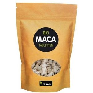 Hanoju Maca premium 500 mg paper bag biologisch 2000 tabletten