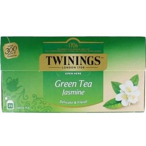 Twinings Groene thee jasmijn 25 zakjes