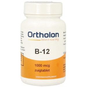 Ortholon Vitamine B12 1000 mcg 120 zuigtabletten