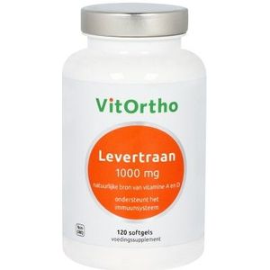 VitOrtho Levertraan 1000 mg 120 softgels