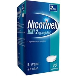 Nicotinell Mint 2 mg 96 zuigtabletten