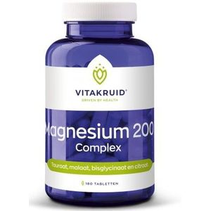 Vitakruid Magnesium 200 complex 180 tabletten