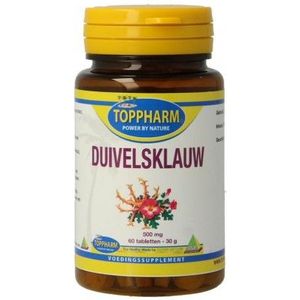 Toppharm Duivelsklauw 500 mg 60 tabletten
