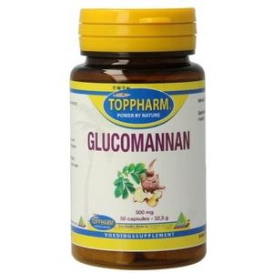 Toppharm Glucomannan 500 mg 50 capsules