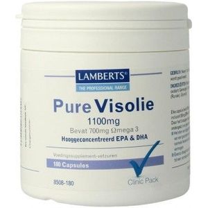 Lamberts Clinic Pack Pure Visolie 1100 mg 180 capsules