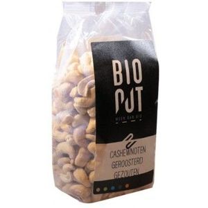 Bionut Cashewnoten geroosterd gezouten bio 500 gram