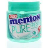Mentos Gum pure fresh winter pot 50 stuks