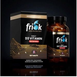 Frisk Vitamin D3 daily 120 tabletten