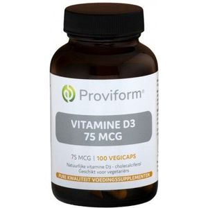 Proviform Vitamine D3 75 mcg 100 vcaps