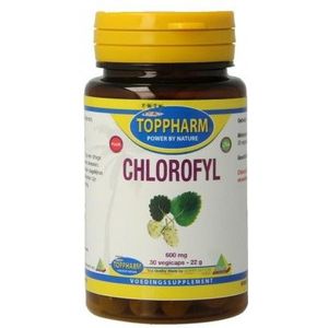 Toppharm Chlorofyl 30 vcaps