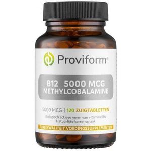 Proviform Vitamine B12 5000 methy 120 zuigtabletten
