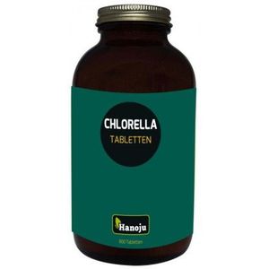 Hanoju Bio chlorella flacon glas 800 tabletten