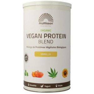 Mattisson organic protein blend vanilla 400 g