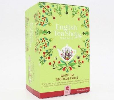 English Tea Shop - Witte Thee - Biologische Tropische Vruchten - 20 Zakjes