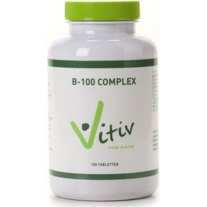 Vitiv Vitamine B 100 complex 100 tabletten