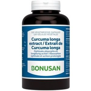 Bonusan Curcuma longa extract België 120 capsules