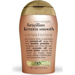 OGX Travelsize brazilian keratin smooth conditioner 88,7 ml