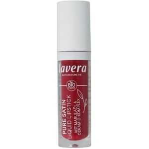 Lavera Lipstick liquid poppy red 01 biologisch