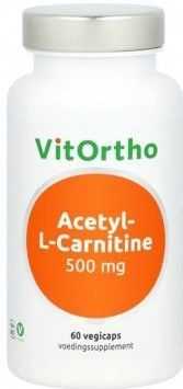 Vitortho Acetyl-L-Carnitine 500 mg 60 vcaps