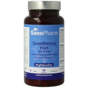 Sanopharm sanobiotica plus 30 capsules