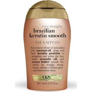 OGX Travelsize brazilian keratin smooth shampoo 88,7 ml