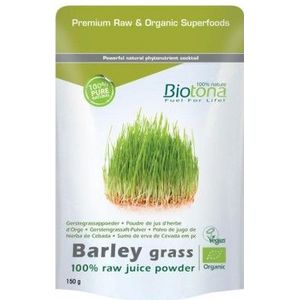 Biotona Barley grass raw juice powder 150 gram