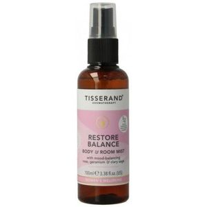 Tisserand Aromatherapy body en room mist restore bala 100 ml