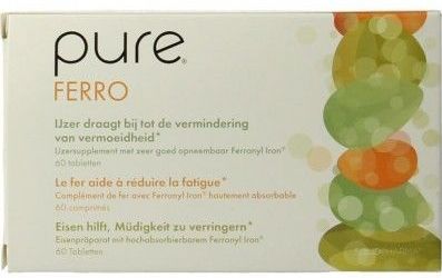 Ijzer - 14mg - Microkristallijne Cellulose - 30 Tabletten