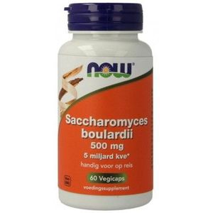 NOW Saccaromyces boulardii 500 mg 60 vcaps