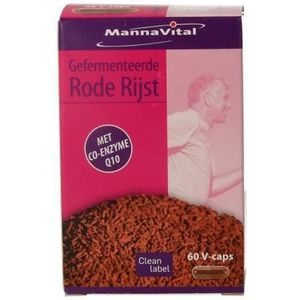 Mannavital Gefermenteerde rode rijst 60 vcaps