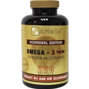 Artelle Omega 3 forte 1000 mg 220 softgels