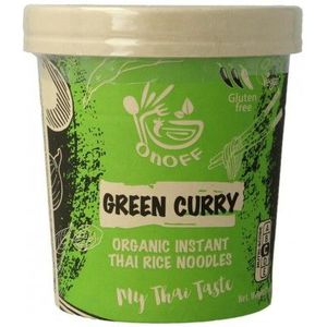Onoff instant-noodlesoup green curry 75 gram