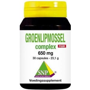 SNP Groenlipmossel complex puur 30 capsules